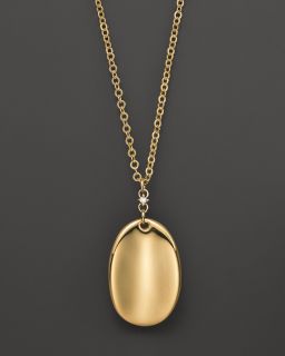 Roberto Coin 18K Yellow Gold Bold Oval Necklace