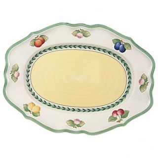 & Boch French Garden Fleurence Platter, 17.25