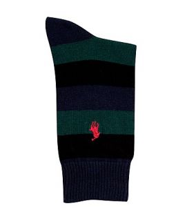 Lauren Childrenswear Boys Stripe Socks   Sizes 4 20