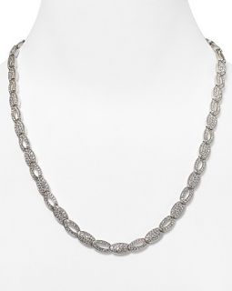 Lora Paolo Crystal Long Mixed Link Necklace, 22