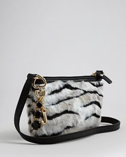 Juicy Couture Girls Louisa Furry Ziger Crossbody Bag