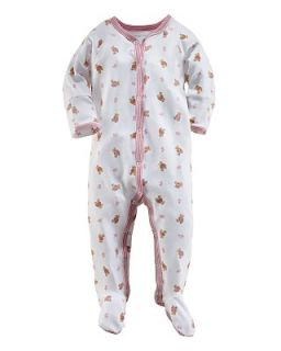 Ralph Lauren Childrenswear Infant Girls Layette Printed Coverall