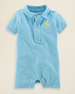 Ralph Lauren Childrenswear Infant Boys Bright Big Pony Shortall