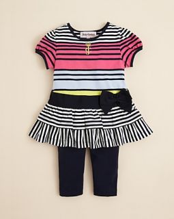 Stripe Jersey Dress & Legging Set   Sizes 3 24 Months