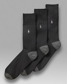 ribbed contrast crew socks price $ 23 00 color black size one size