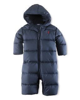 Boys Microfiber Puffer Snowsuit   Sizes 9 24 months