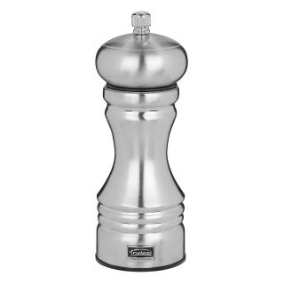 trudeau 6 professional metal salt and pepper mill $ 29 99 designed to