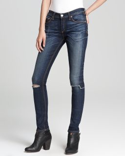 rag & bone/JEAN Skinny Jeans   The Skinny Slim Fit with Holes in