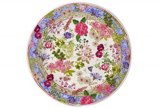 fleur canape plate price $ 28 00 color multi quantity 1 2 3 4 5 6 7