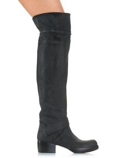 CoSTUME NATIONAL Over the Knee Biker Boots