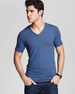 sleeve v neck price $ 36 00 color columbia blue size select size l m