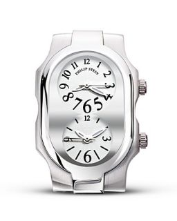 ® Signature Double Watch Head, White Dial, 42 mm