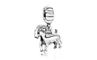 pandora charm sterling silver ram price $ 45 00 color silver size one