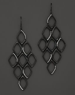 Cascade Link Earrings with Diamonds, 0.46 ct. t.w.