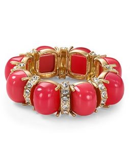 aqua geometric stretch bracelet price $ 48 00 color pink quantity 1 2