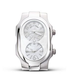 Stein® Signature Double Watch Head, Mother of Pearl Dial, 42 mm