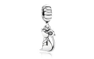 pandora charm sterling silver mouse price $ 45 00 color silver size