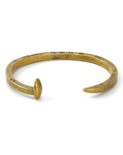 gold railroad spike cuff price $ 55 00 color gold quantity 1 2 3 4 5 6