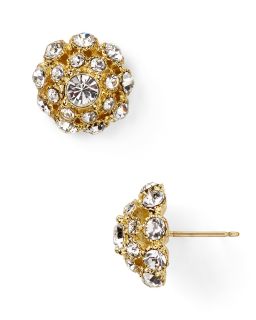 the ritz small stud earrings price $ 48 00 color clear gold quantity 1