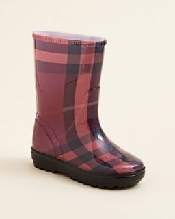 Burberry Toddler Girls Frogrise Rainboots   Sizes 7 Infant; 8 9.5