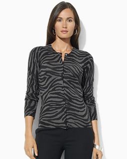 gery crew neck zebra cardigan orig $ 189 00 was $ 94 50 56 70