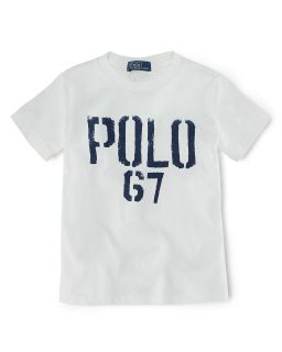 Lauren Childrenswear Boys Polo 67 Tee   Sizes S XL