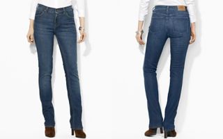 Lauren Ralph Lauren Petites Slimming Classic Straight Jeans_2