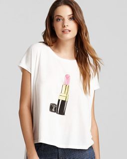 sauce tee lipstick asymmetric price $ 66 00 color white size select