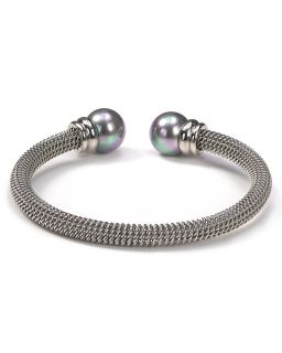 and gray pearl bangle price $ 85 00 color silver quantity 1 2 3 4 5 6
