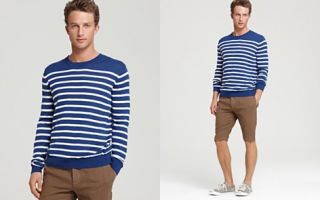 Vince Stripe Pima Cotton Sweater_2