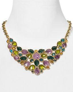 cluster bib necklace 16 price $ 95 00 color multi quantity 1 2 3 4 5 6
