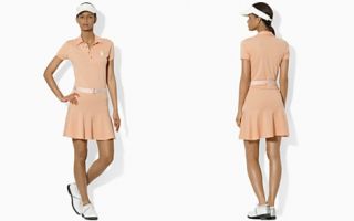 Ralph Lauren Golf Refined Stretch Mesh Short Sleeve Dress_2