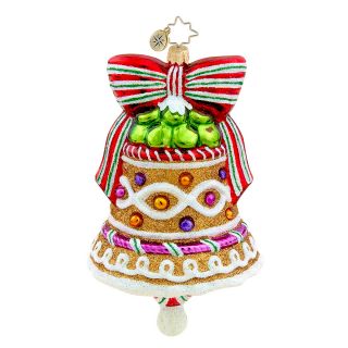 Christopher Radko Ginger Bell Ornament