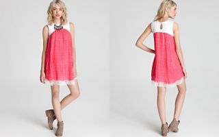 Free People Dress   Crinkle Strawberry Fields_2