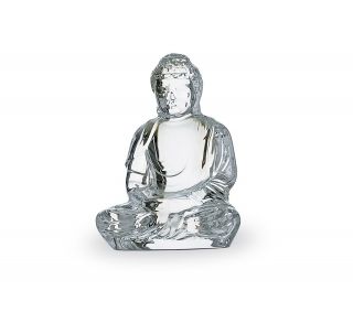 baccarat buddha figurine small price $ 130 00 color clear quantity 1 2