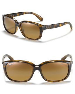 Ray Ban Highstreet Oversized Polarized Sunglasses