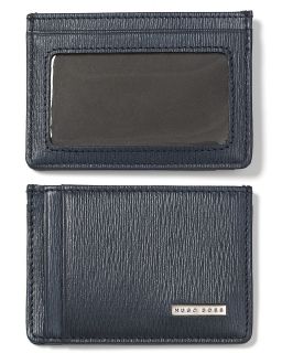boss black luber card holder price $ 130 00 color open blue quantity 1