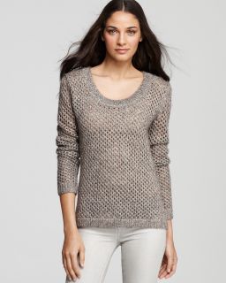 splendid sweater twisted shine metallic knit orig $ 198 00 sale $ 148