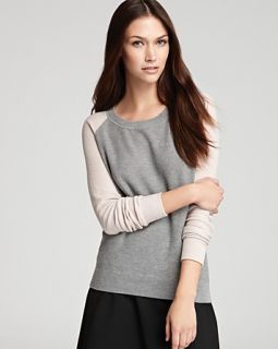 theory sweater cinda b cashmere price $ 235 00 color clear heather