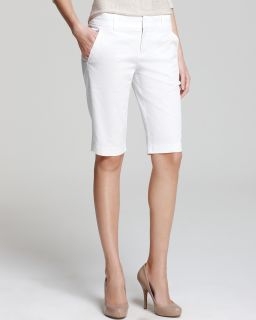 vince shorts buckle bermuda vintage twill price $ 195 00 color white