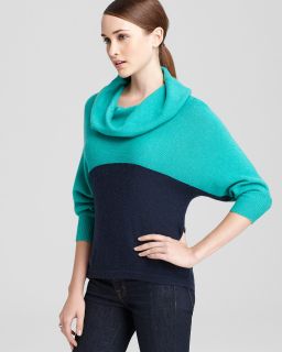 bcbgmaxazria sweater color block cowl neck orig $ 198 00 sale $ 99 00