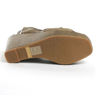 Antille Wedge   Taupe, Apepazza, $65.99