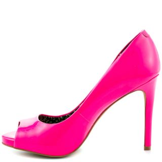 Jessica Simpsons Pink Saras   Fluorescent Pink Patent for 89.99