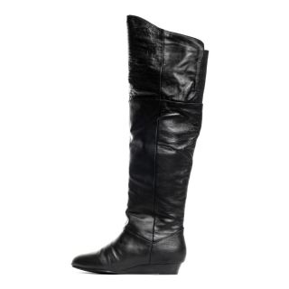 Boot   Black leather, Chinese Laundry, $101.69