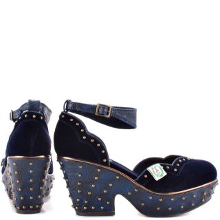Miss L Fires Blue Masquerade   Navy for 129.99