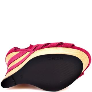 Bebes Pink Clarice   Fuchsia Suede for 124.99