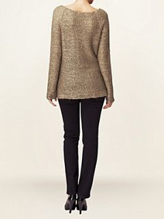 Phase Eight Daria sequin jumper Gold   