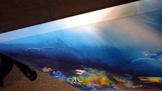 Robert Katona Turtle Reef Original Acrylic Painting Art on Canvas