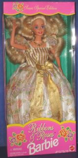  Ribbons Roses Barbie Doll 1995 NRFB