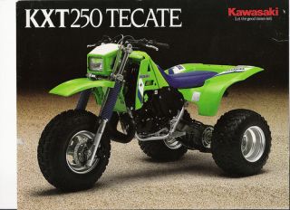 1986 87 Kawasaki KXT250 KXT 250 Tecate OEM NOS Front Fender